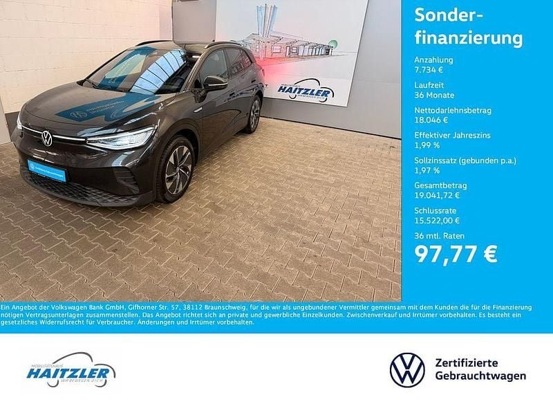 Gebraucht VW ID.4 Pure 125 kW (170 PS) 2022 Mangangrau metallic (metallic) SUV