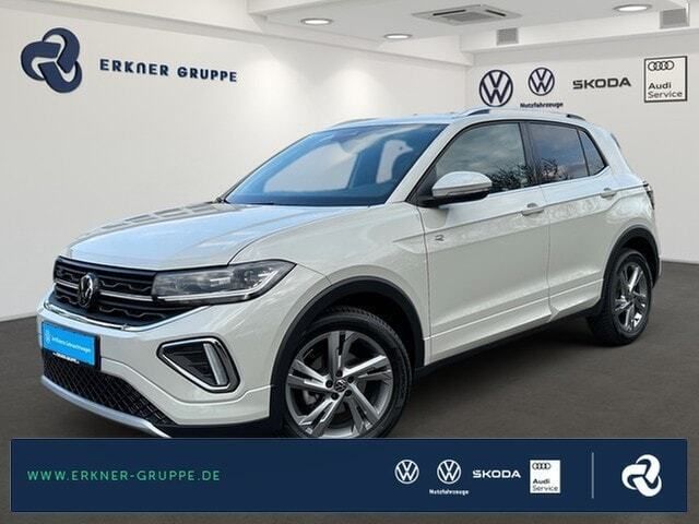 Ascotgrau Gebraucht 2024 VW T-Cross R-line SUV | 30.975 € (Teuer) - Bild 1/4