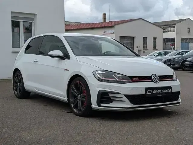 Gebraucht VW Golf VII GTI 245 PS (180 kW) 2018 Weiß Coupé