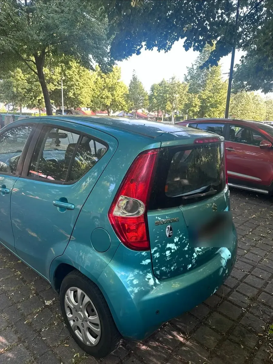 Gebraucht Suzuki Splash 86 PS (63 kW) 2008 Blau Kleinwagen