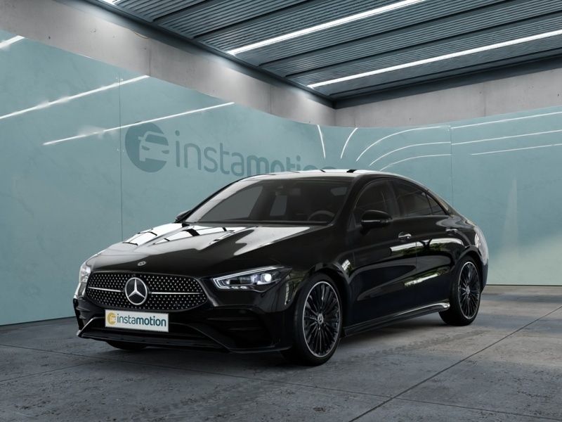 Schwarz Gebraucht 2024 Mercedes CLA200 Limousine | 39.111 € (Fairer Preis) - Bild 1/3
