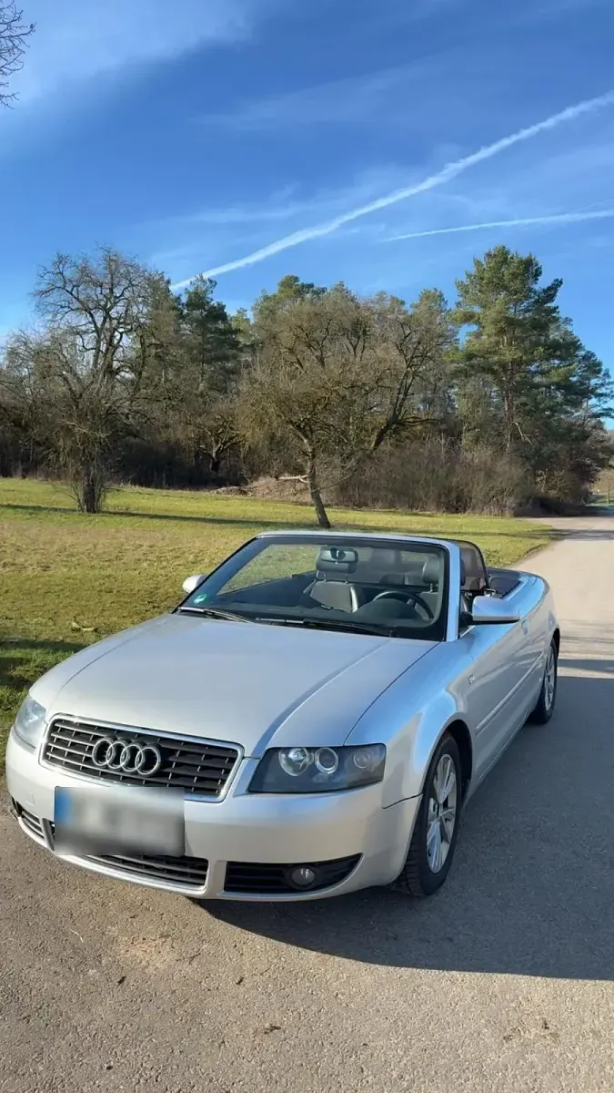 Gebraucht Audi A4 Cabriolet 163 PS (119 kW) 2004 Silber Cabrio