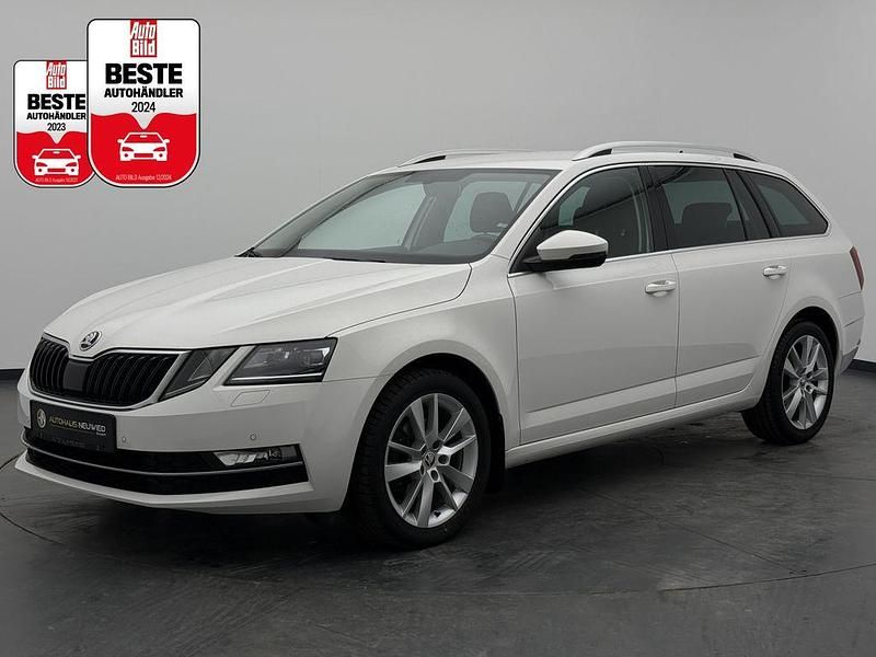 Candy white Gebraucht 2020 Skoda Octavia G-TEC Kombi | 16.990 € (Fairer Preis) - Bild 1/4
