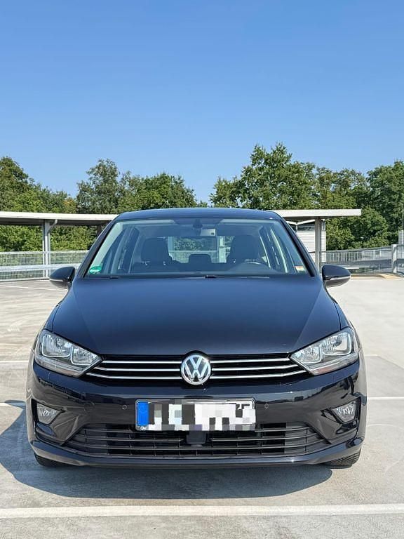 Schwarz Gebraucht 2014 VW Golf Sportsvan Comfortline Van / Kleinbus | 9.200 € (Guter Preis) - Bild 1/4