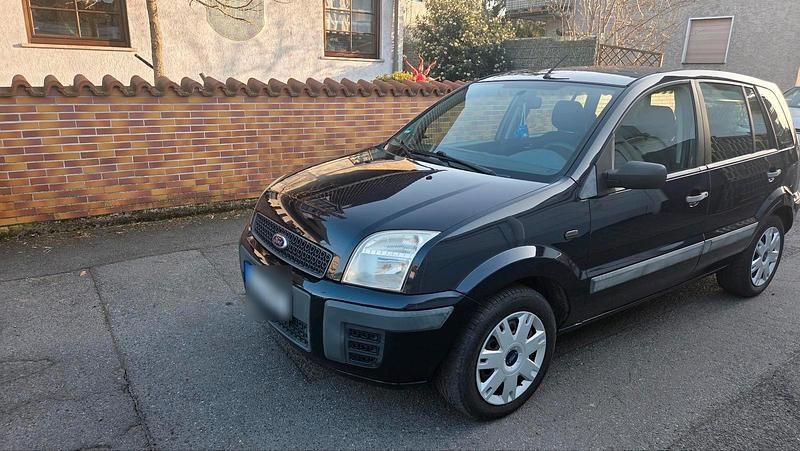 Gebraucht Ford Fusion 80 PS (58 kW) 2007 Blau Kleinwagen