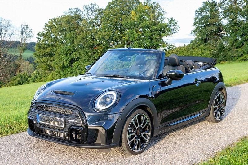 Blau Gebraucht 2024 Mini John Cooper Works Cabriolet Cabrio | 31.500 € (Guter Preis) - Bild 1/4