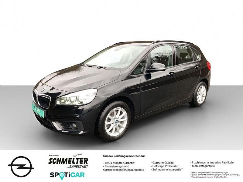 Schwarz Gebraucht 2016 BMW 216 Active Tourer Advantage Van / Kleinbus | 12.940 € (Fairer Preis) - Bild 1/4
