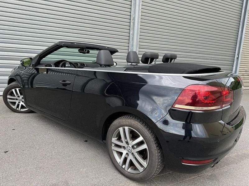 Gebraucht VW Golf Cabriolet Exclusive 160 PS (117 kW) 2012 Schwarz Cabrio