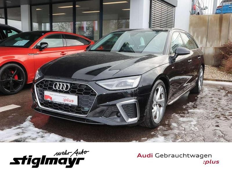 Gebraucht Audi A4 S-Line 204 PS (150 kW) 2021 Mythosschwarz metallic Kombi