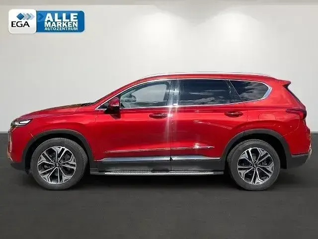 Gebraucht Hyundai Santa Fe Premium 200 PS (147 kW) 2020 Rot SUV