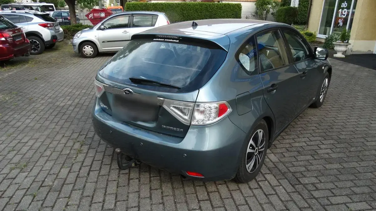 Gebraucht Subaru Impreza Active 107 PS (78 kW) 2009 Grün Kleinwagen