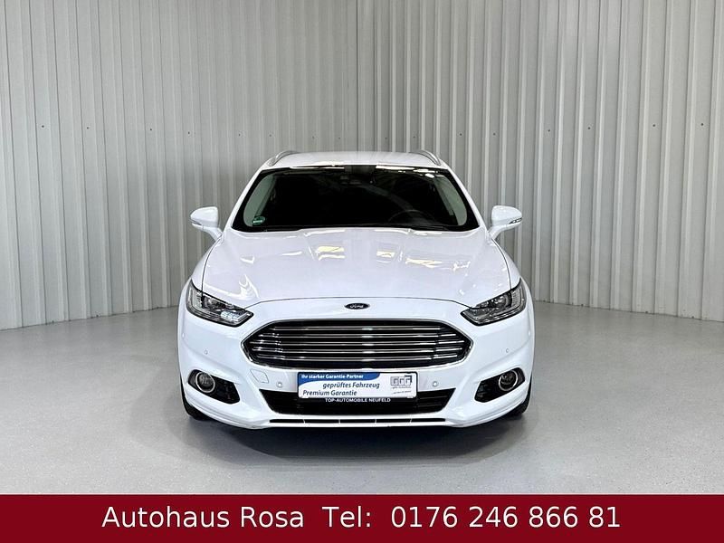 Gebraucht Ford Mondeo Titanium 150 PS (110 kW) 2015 Weiß Kombi