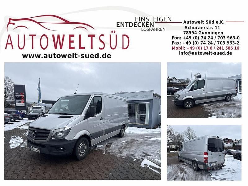 Gebraucht Mercedes Sprinter 143 PS (105 kW) 2018 Brilliantsilber metallic Van
