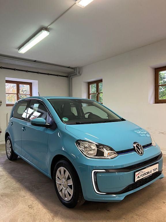 Teal blue/aqua wave Gebraucht 2021 VW e-up! Kleinwagen | 10.697 € (Superpreis) - Bild 1/4