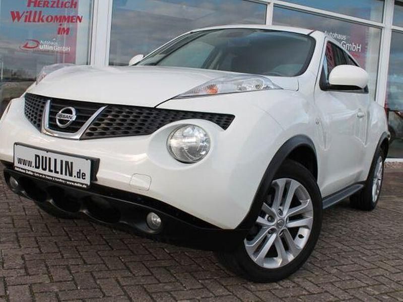 Weiß Gebraucht 2010 Nissan Juke Tekna SUV | 7.950 € (Teuer) - Bild 1/4