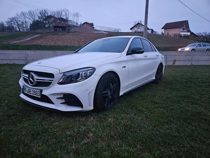 Gebraucht Mercedes C43 AMG AMG 390 PS (286 kW) 2021 Weiß Limousine