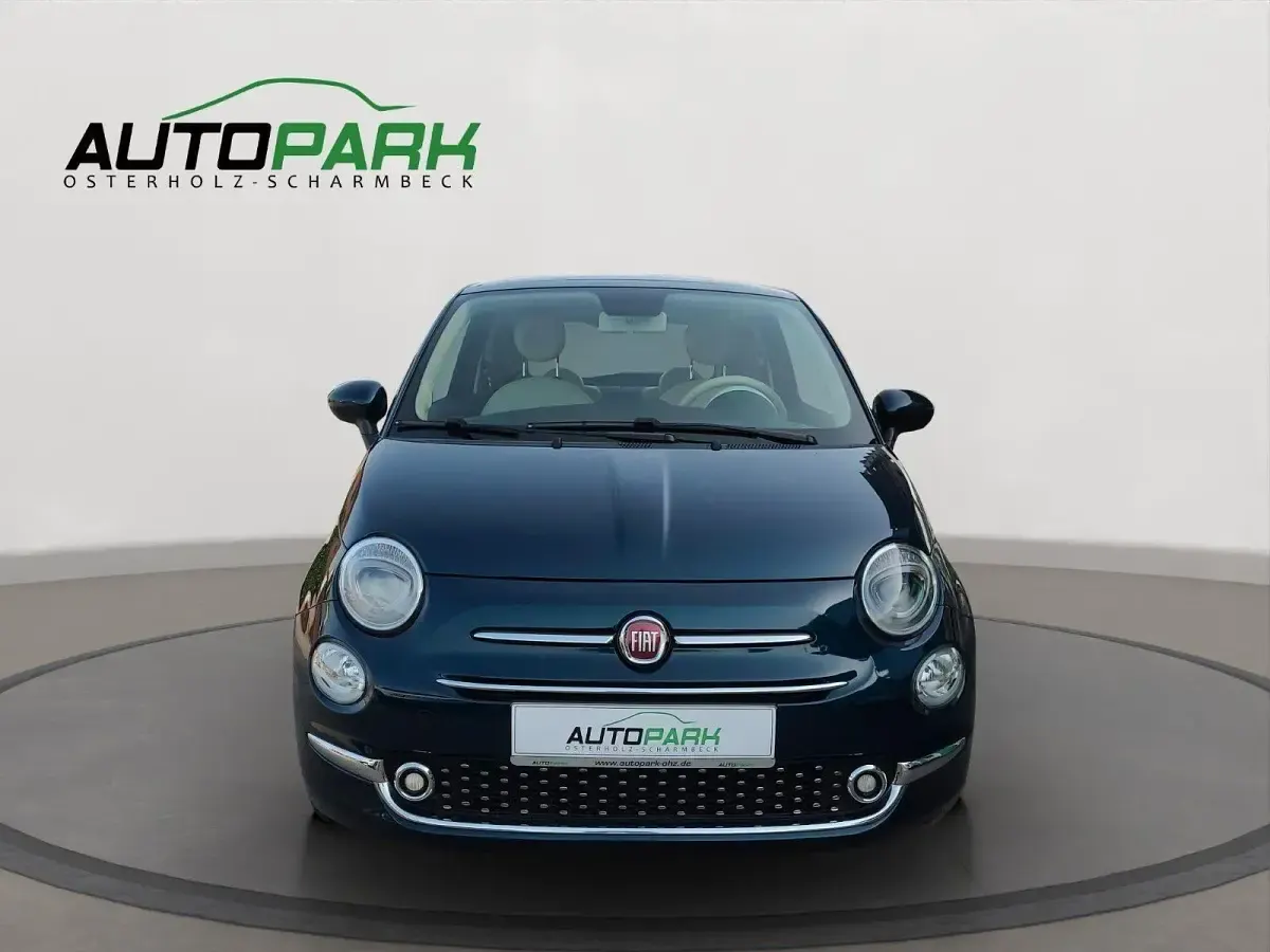 Gebraucht Fiat 500 Lounge 69 PS (50 kW) 2020 Blau Kleinwagen