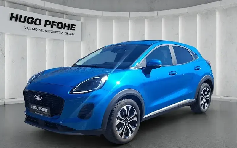 Gebraucht Ford Puma Titanium 125 PS (91 kW) 2025 Digital aqua blue metallic SUV