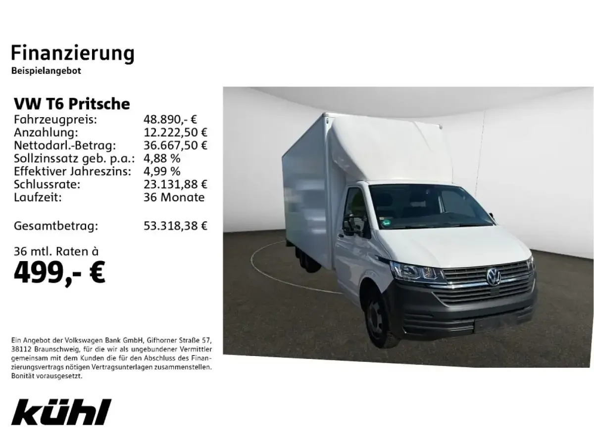 Gebraucht VW T6.1 150 PS (110 kW) 2021 Van