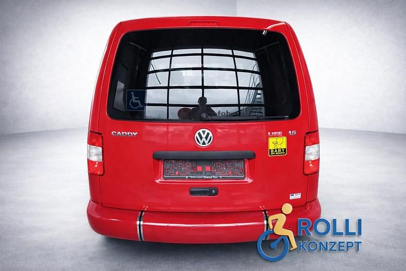 Gebraucht VW Caddy Team 102 PS (75 kW) 2010 Rot Van / Kleinbus