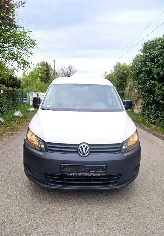 Gebraucht VW Caddy Maxi 105 PS (77 kW) 2012 Weiß Van / Kleinbus