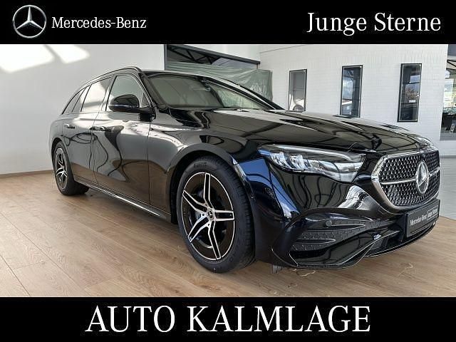Lack obsidianschwarz Gebraucht 2024 Mercedes E220 AMG Kombi | 48.480 € (Guter Preis) - Bild 1/4