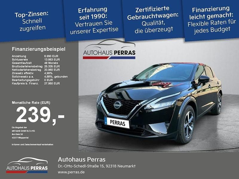 Schwarz Gebraucht 2023 Nissan Qashqai N-Connecta SUV | 27.950 € (Fairer Preis) - Bild 1/4