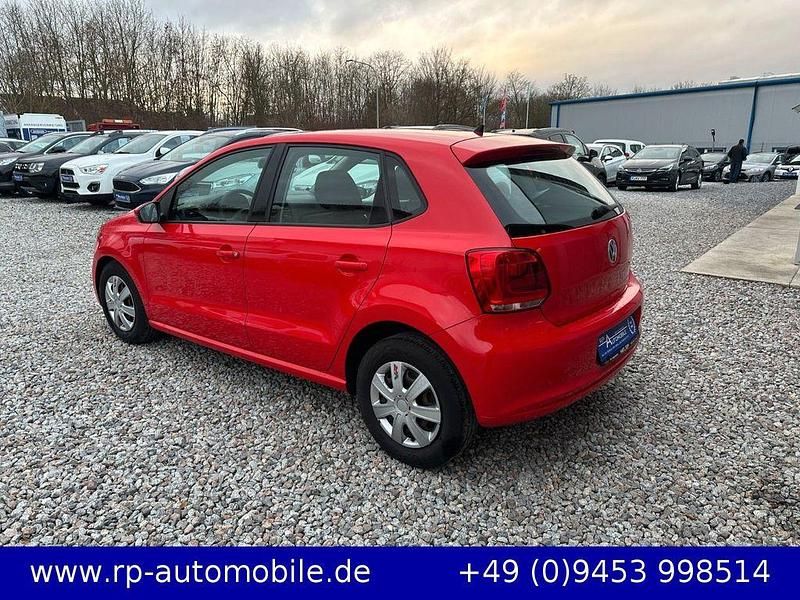 Gebraucht VW Polo Trendline 69 PS (50 kW) 2010 Rot Kleinwagen