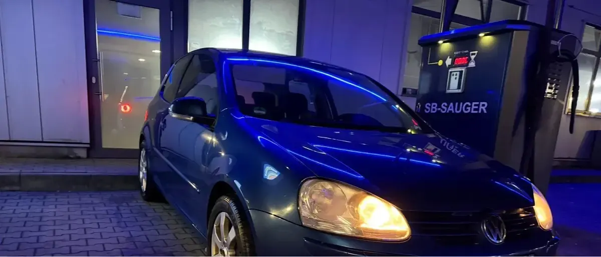 Gebraucht VW Golf 75 PS (55 kW) 2007 Blau Coupé