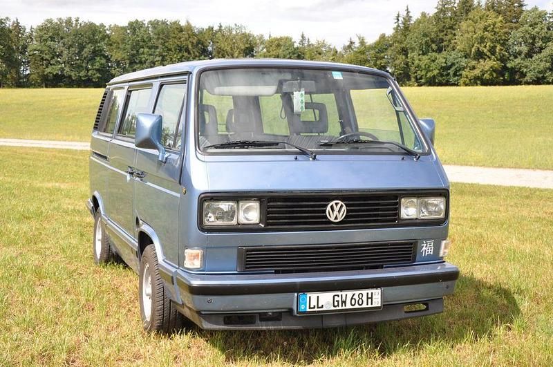 Blau Gebraucht 1990 VW T3 Edition Van | 19.400 € - Bild 1/4