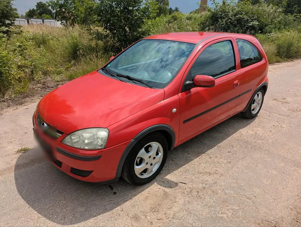 Gebraucht Opel Corsa 60 PS (44 kW) 2004 Rot Kleinwagen