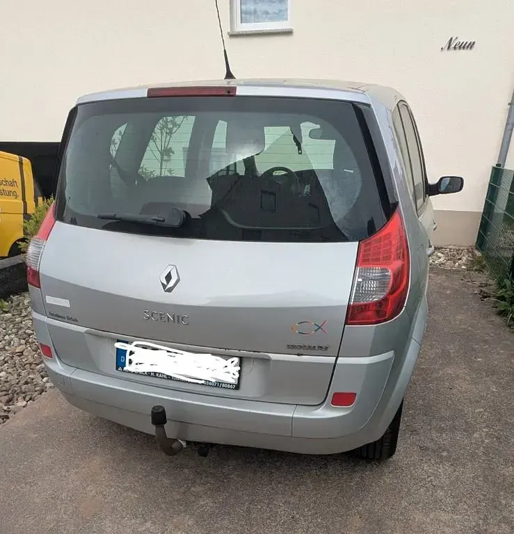 Gebraucht Renault Scénic II Exception 135 PS (99 kW) 2006 Silber Van / Kleinbus