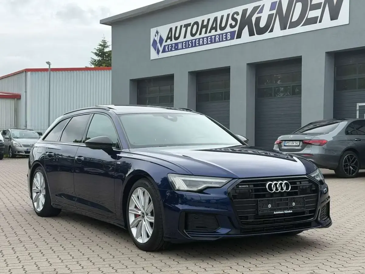 Używany Audi A6 S-Line 367 KM (269 kW) 2020 Niebieski Kombi