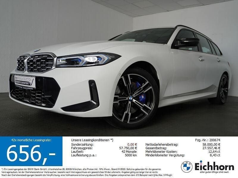Weiß Gebraucht 2024 BMW M340 M Sport Limousine | 54.250 € (Superpreis) - Bild 1/4