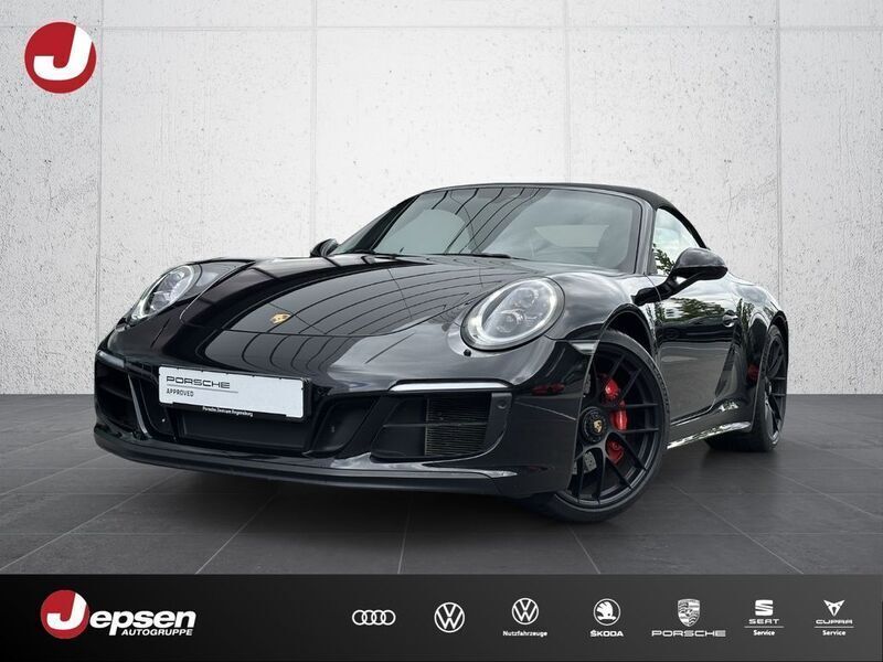 Tiefschwarzmetallic Gebraucht 2018 Porsche 911 Carrera GTS Cabrio | 123.900 € (Guter Preis) - Bild 1/4
