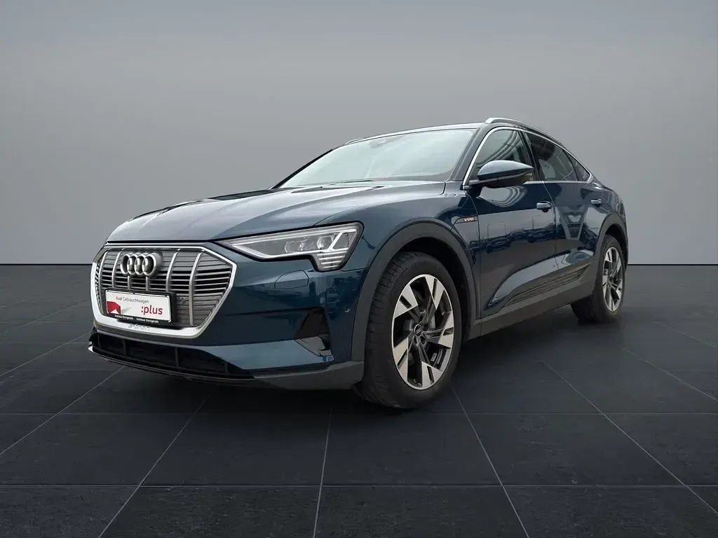 Gebraucht Audi e-tron Sportback Sport 300 kW (408 PS) 2023 Blau SUV