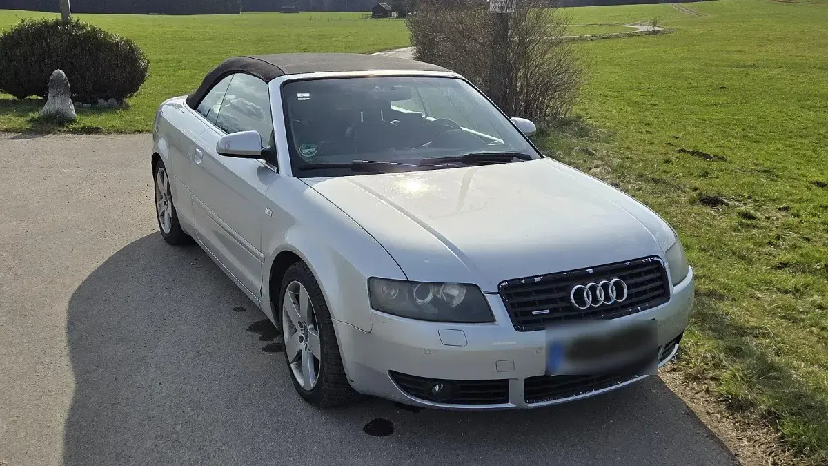 Used Audi Cabriolet 220 HP (161 kW) 2005 Silver Cabriolet