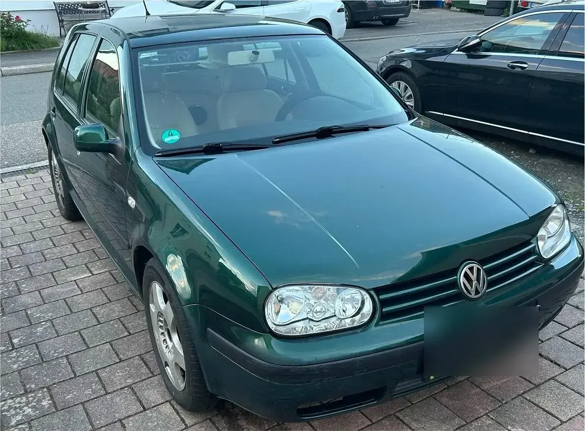 Gebraucht VW Golf IV 2002 Grün Kleinwagen