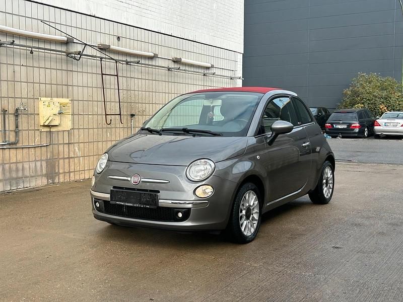 Silber Gebraucht 2014 Fiat 500 Lounge Cabrio | 6.700 € (Guter Preis) - Bild 1/4