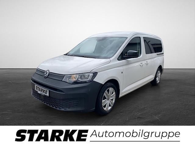 Gebraucht VW Caddy Maxi Basis 102 PS (75 kW) 2021 Weiß Van / Kleinbus