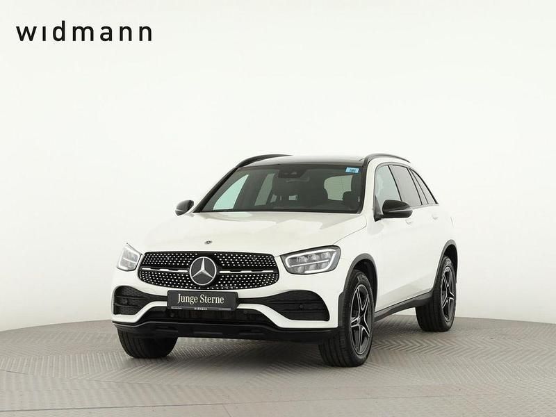 Unilack polarweiss Gebraucht 2022 Mercedes GLC300e AMG SUV | 35.850 € (Fairer Preis) - Bild 1/4