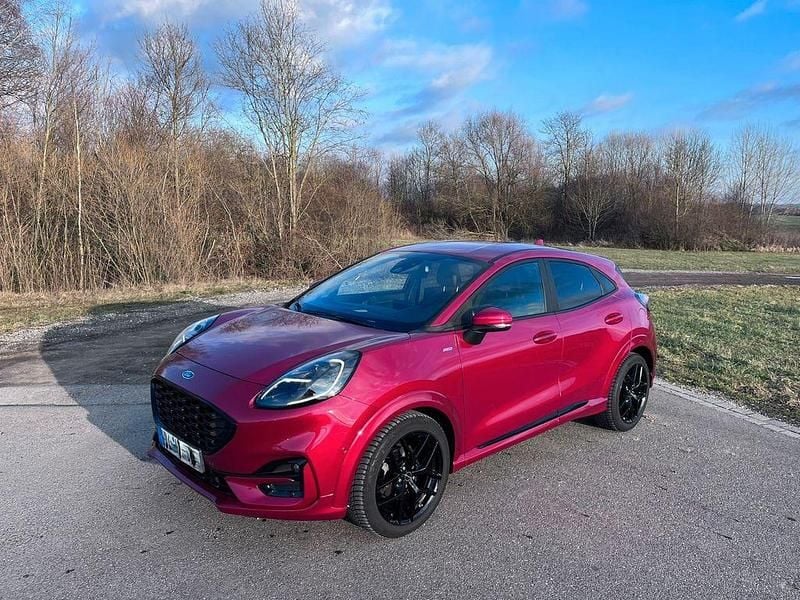 Rot Gebraucht 2019 Ford Puma Gen-E ST-Line X SUV | 16.500 € (Fairer Preis) - Bild 1/4