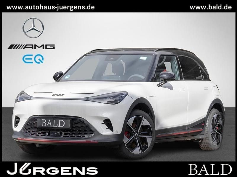 Weiss digital white metallic Gebraucht 2024 Smart #1 Brabus SUV | 33.550 € (Fairer Preis) - Bild 1/4