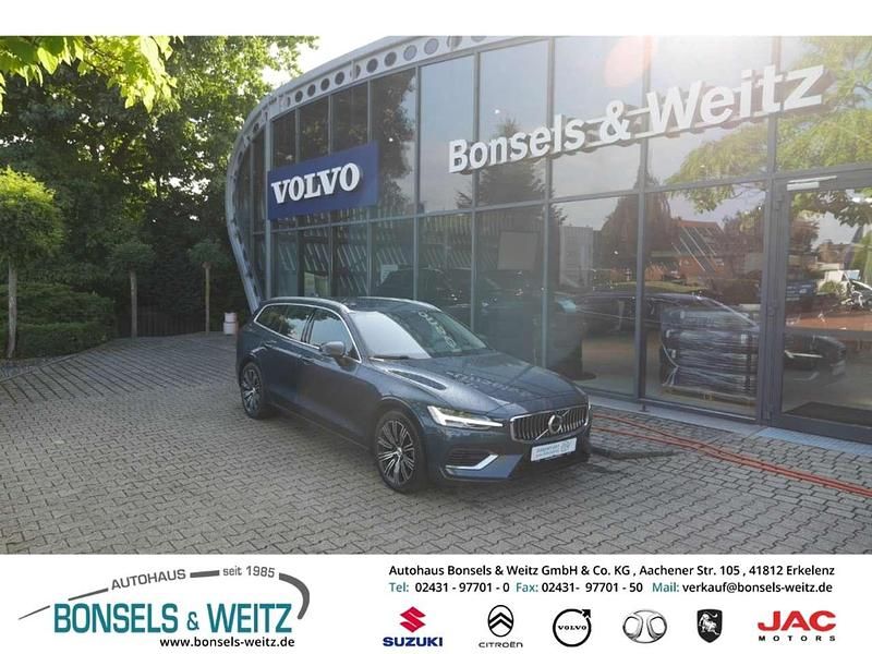 Denim blue / metallic Gebraucht 2022 Volvo V60 Core Kombi | 33.890 € (Superpreis) - Bild 1/4