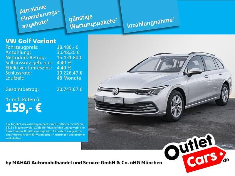 Gebraucht VW Golf VIII Life 116 PS (85 kW) 2023 Silber Kombi