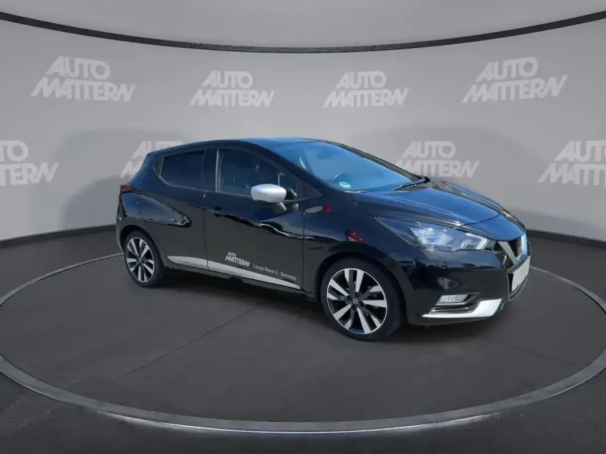Gebraucht Nissan Micra 68 PS (50 kW) 2021 Schwarz Kleinwagen