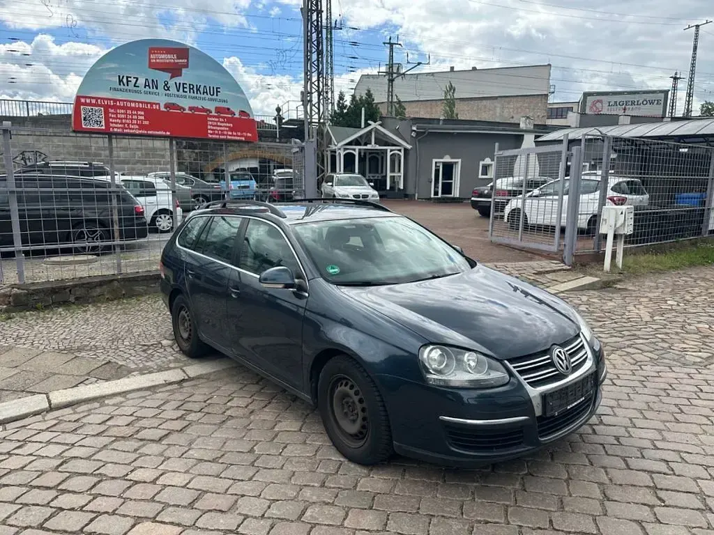 Gebraucht VW Golf V Comfortline 122 PS (89 kW) 2009 Blau Kombi