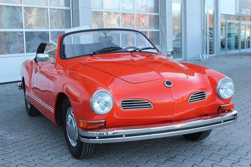 Orange Gebraucht 1972 VW Karmann Ghia Karmann Cabrio | 44.900 € - Bild 1/4