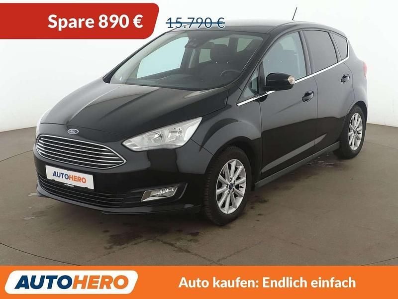 Gebraucht Ford C-MAX Titanium 150 PS (110 kW) 2019 Shadow black Van / Kleinbus