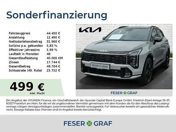 Pentametal grau Neu 2025 Kia Sportage SUV | 40.350 € (Fairer Preis) - Bild 1/4